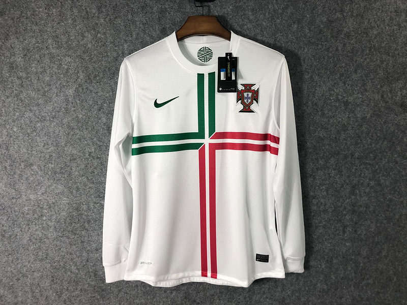 AAA Quality Portugal 2012 EuroCup Away Long Soccer Jersey
